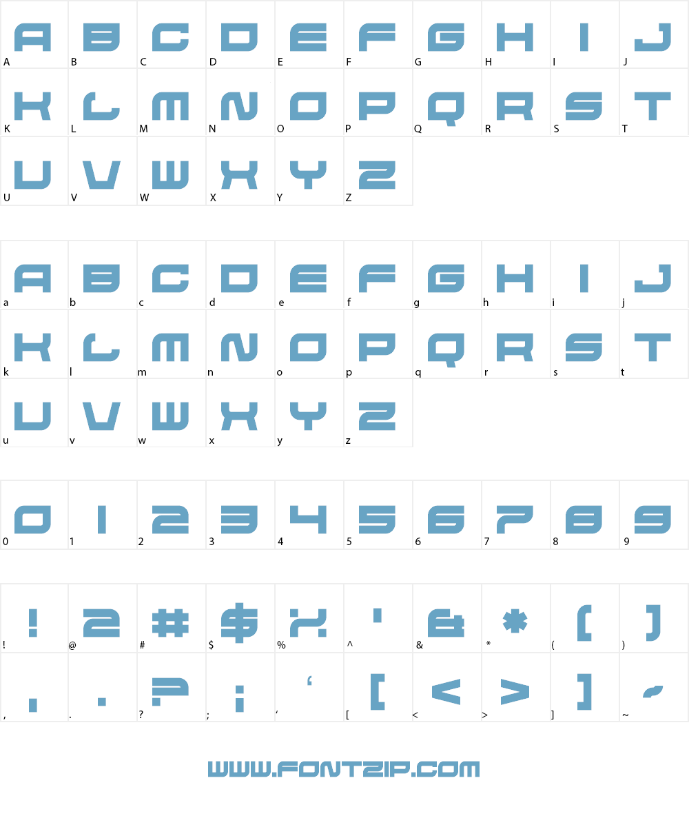Hate Agent Font Character